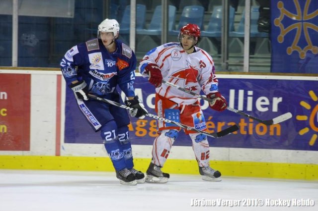 Photo hockey match Montpellier  - Valence le 10/12/2011
