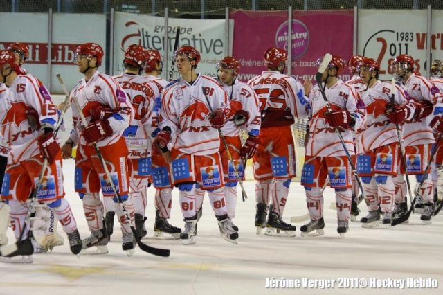 Photo hockey match Montpellier  - Valence le 10/12/2011