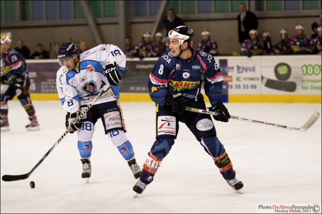 Photo hockey match Epinal  - Angers  le 10/12/2011