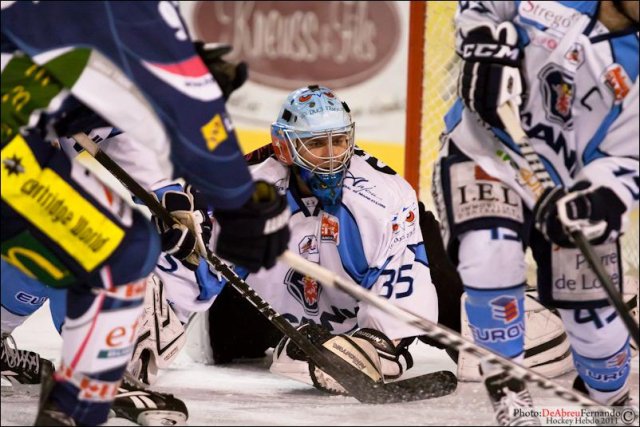 Photo hockey match Epinal  - Angers  le 10/12/2011