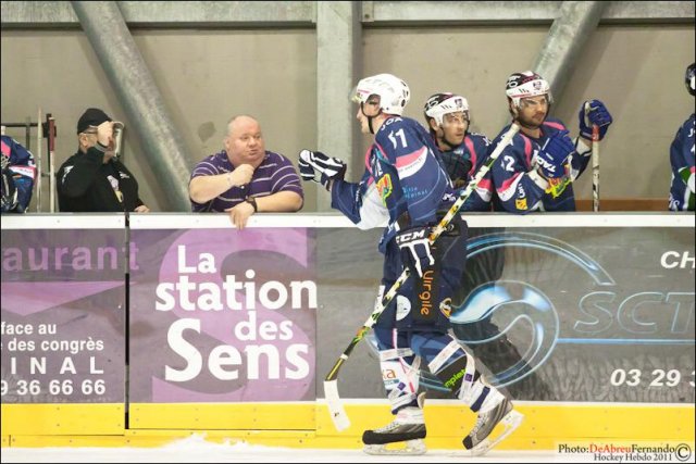 Photo hockey match Epinal  - Angers  le 10/12/2011