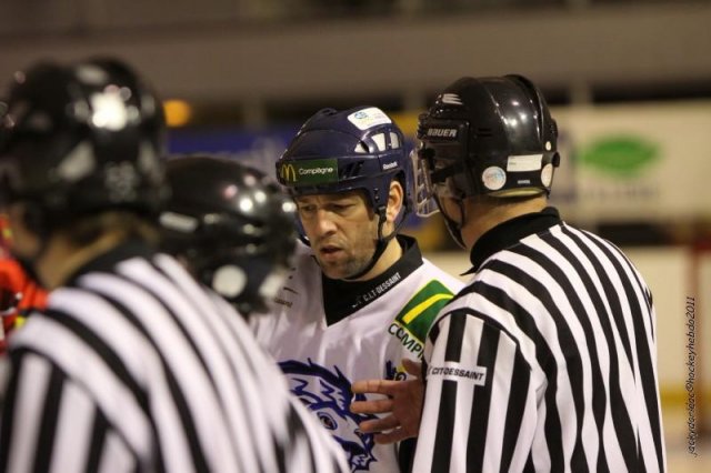 Photo hockey match Orléans - Compiègne le 17/12/2011