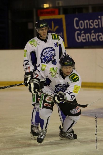 Photo hockey match Orléans - Compiègne le 17/12/2011