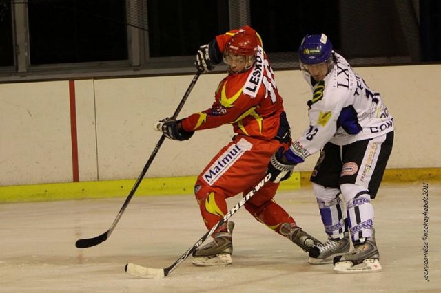 Photo hockey match Orléans - Compiègne le 17/12/2011