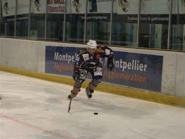 Photo hockey match Montpellier  - Viry-Châtillon le 18/10/2008