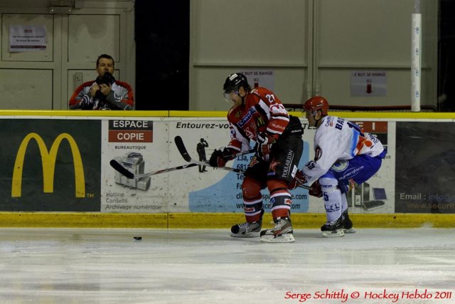 Photo hockey match Mulhouse - Lyon le 17/12/2011