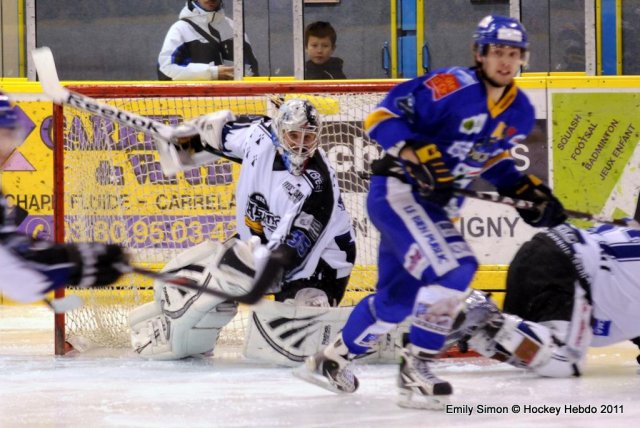 Photo hockey match Dijon  - Brest  le 21/12/2011