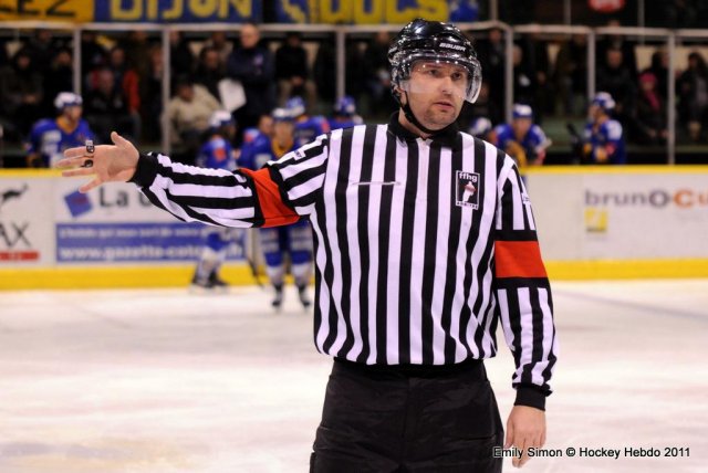 Photo hockey match Dijon  - Brest  le 21/12/2011