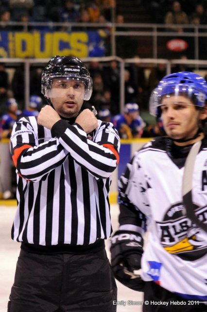Photo hockey match Dijon  - Brest  le 21/12/2011