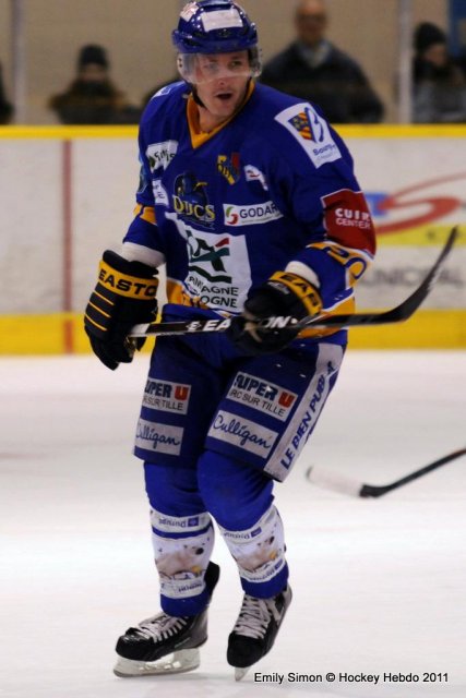 Photo hockey match Dijon  - Brest  le 21/12/2011