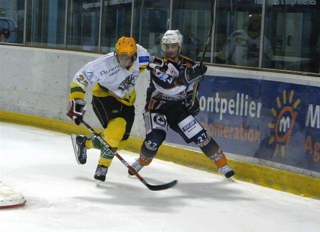 Photo hockey match Montpellier  - Viry-Châtillon le 18/10/2008