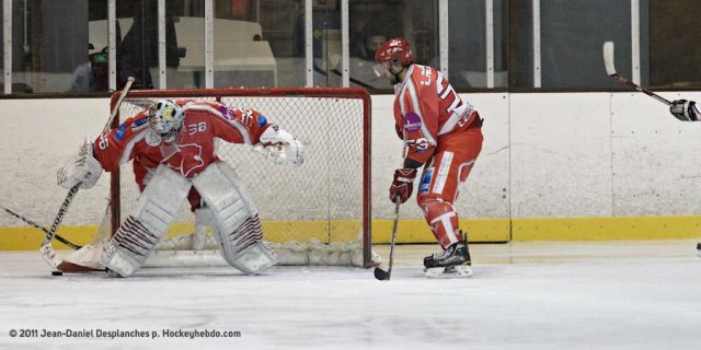 Photo hockey match Valence - Toulouse-Blagnac le 23/12/2011