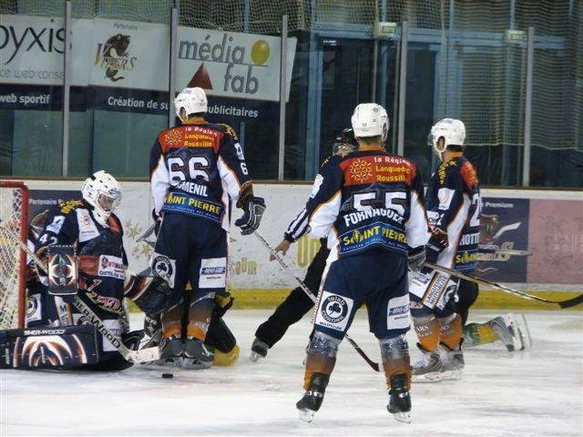 Photo hockey match Montpellier  - Viry-Châtillon le 18/10/2008