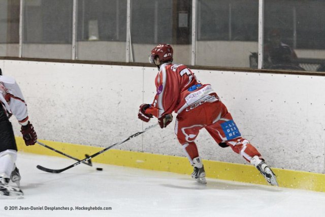 Photo hockey match Valence - Toulouse-Blagnac le 23/12/2011