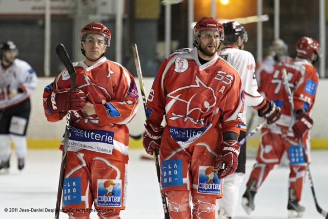 Photo hockey match Valence - Toulouse-Blagnac le 23/12/2011