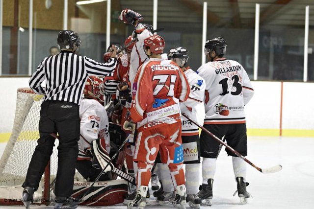 Photo hockey match Valence - Toulouse-Blagnac le 23/12/2011