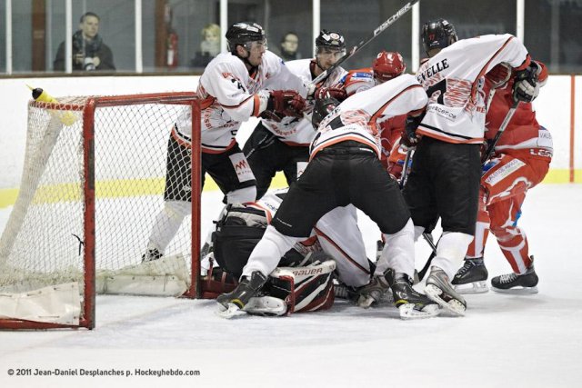 Photo hockey match Valence - Toulouse-Blagnac le 23/12/2011