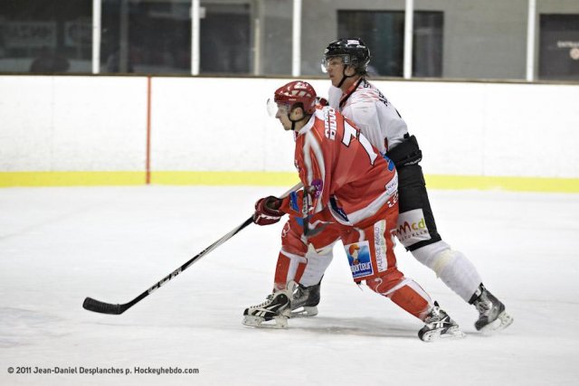 Photo hockey match Valence - Toulouse-Blagnac le 23/12/2011