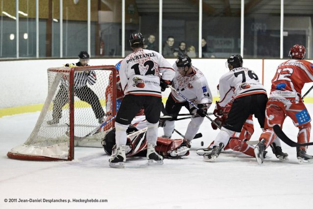 Photo hockey match Valence - Toulouse-Blagnac le 23/12/2011