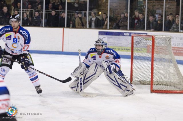 Photo hockey match Angers  - Caen  le 26/12/2011