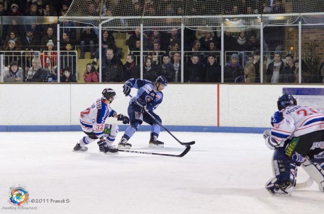 Photo hockey match Angers  - Caen  le 26/12/2011