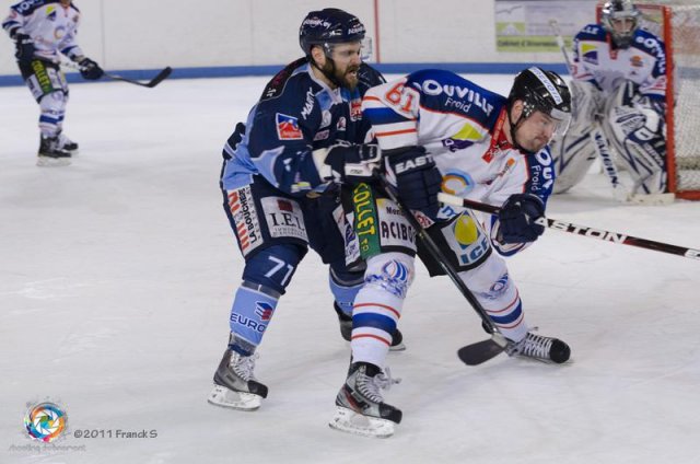 Photo hockey match Angers  - Caen  le 26/12/2011
