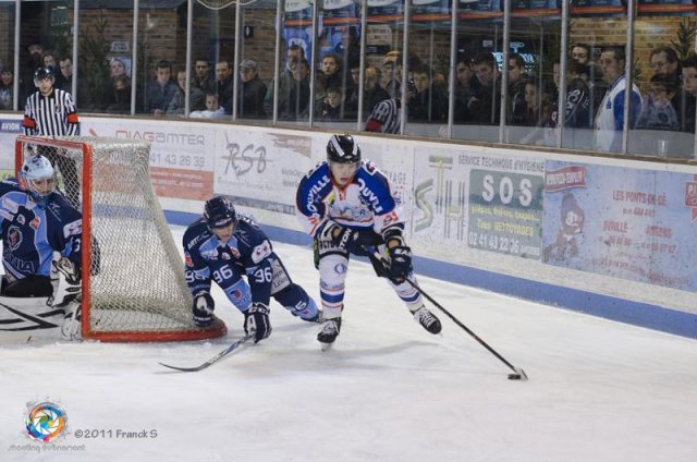 Photo hockey match Angers  - Caen  le 26/12/2011