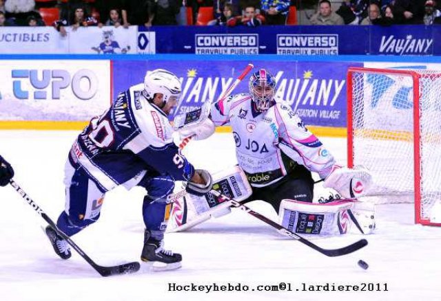 Photo hockey match Grenoble  - Epinal  le 26/12/2011