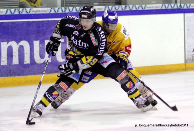 Photo hockey match Rouen - Dijon  le 26/12/2011