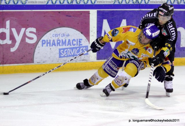 Photo hockey match Rouen - Dijon  le 26/12/2011