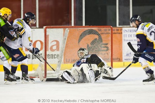 Photo hockey match Strasbourg  - Chamonix  le 26/12/2011