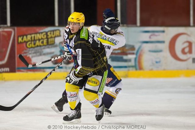 Photo hockey match Strasbourg  - Chamonix  le 26/12/2011