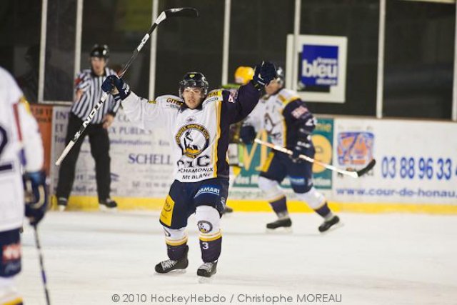 Photo hockey match Strasbourg  - Chamonix  le 26/12/2011