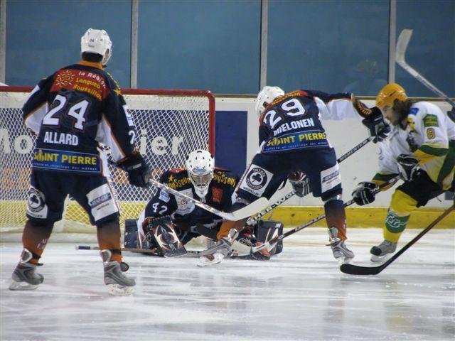 Photo hockey match Montpellier  - Viry-Châtillon le 18/10/2008