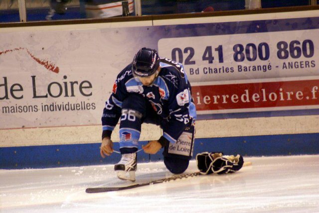 Photo hockey match Angers  - Caen  le 26/12/2011