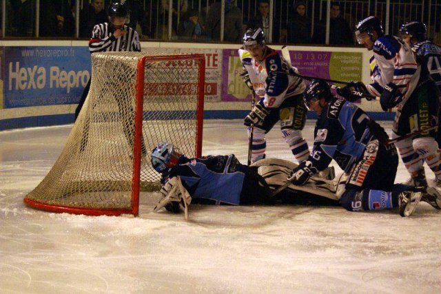 Photo hockey match Angers  - Caen  le 26/12/2011