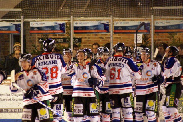 Photo hockey match Angers  - Caen  le 26/12/2011