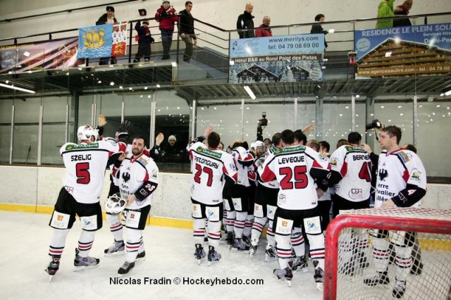 Photo hockey match Briançon  - Morzine-Avoriaz le 28/12/2011