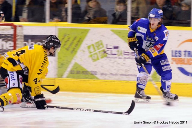 Photo hockey match Dijon  - Rouen le 30/12/2011