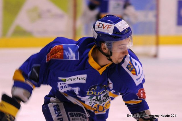Photo hockey match Dijon  - Rouen le 30/12/2011