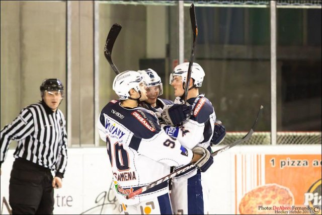 Photo hockey match Epinal  - Grenoble  le 30/12/2011