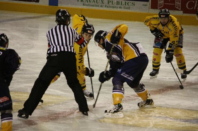 Photo hockey match Chamonix  - Rouen le 06/01/2012