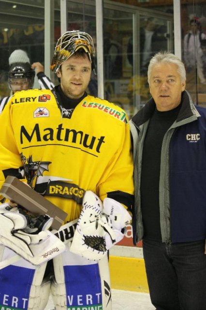 Photo hockey match Chamonix  - Rouen le 06/01/2012