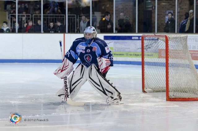 Photo hockey match Angers  - Epinal  le 06/01/2012