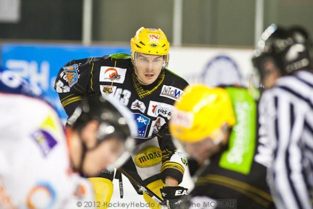 Photo hockey match Strasbourg  - Caen  le 06/01/2012
