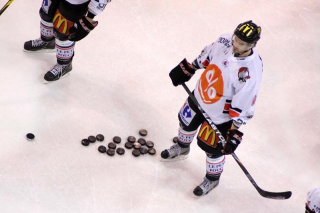 Photo hockey match Amiens  - Dijon  le 06/01/2012