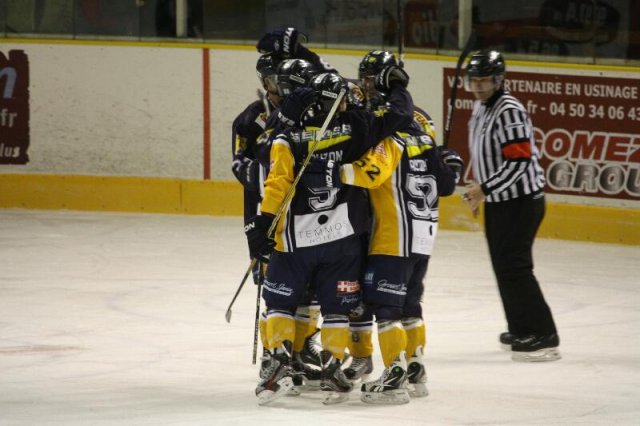 Photo hockey match Chamonix  - Caen  le 08/01/2012