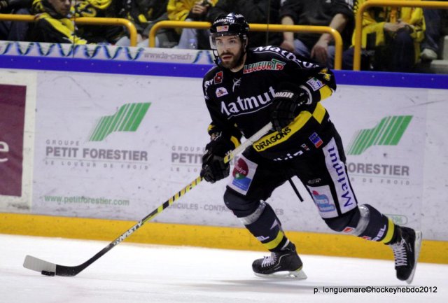 Photo hockey match Rouen - Amiens  le 08/01/2012