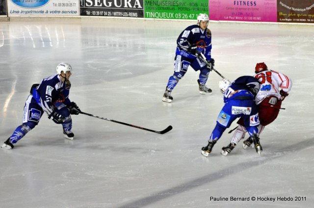 Photo hockey match Reims - Valence le 07/01/2012