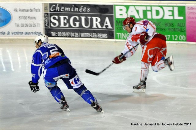 Photo hockey match Reims - Valence le 07/01/2012